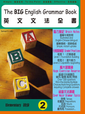 cover image of The BIG English Grammar Book